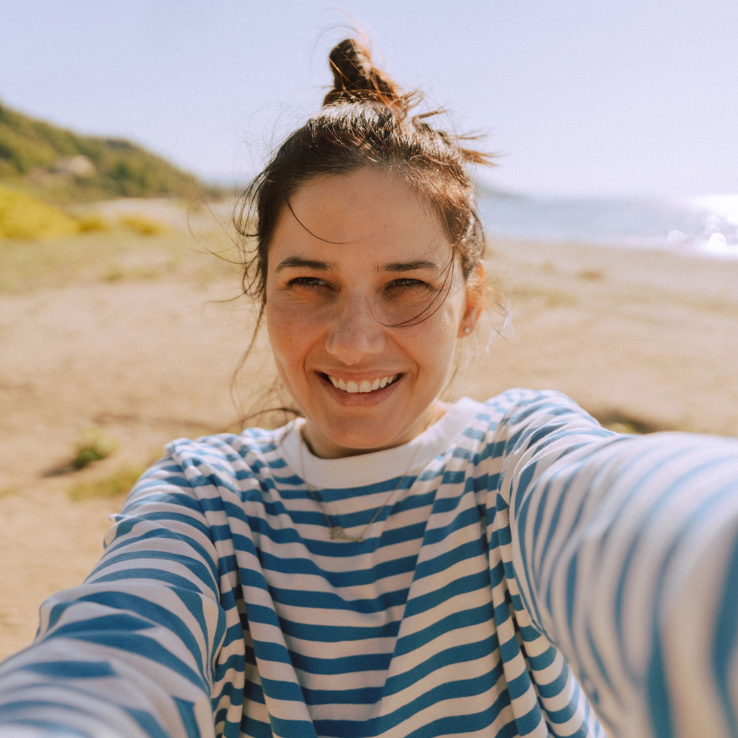 Portrait of a woman smiling