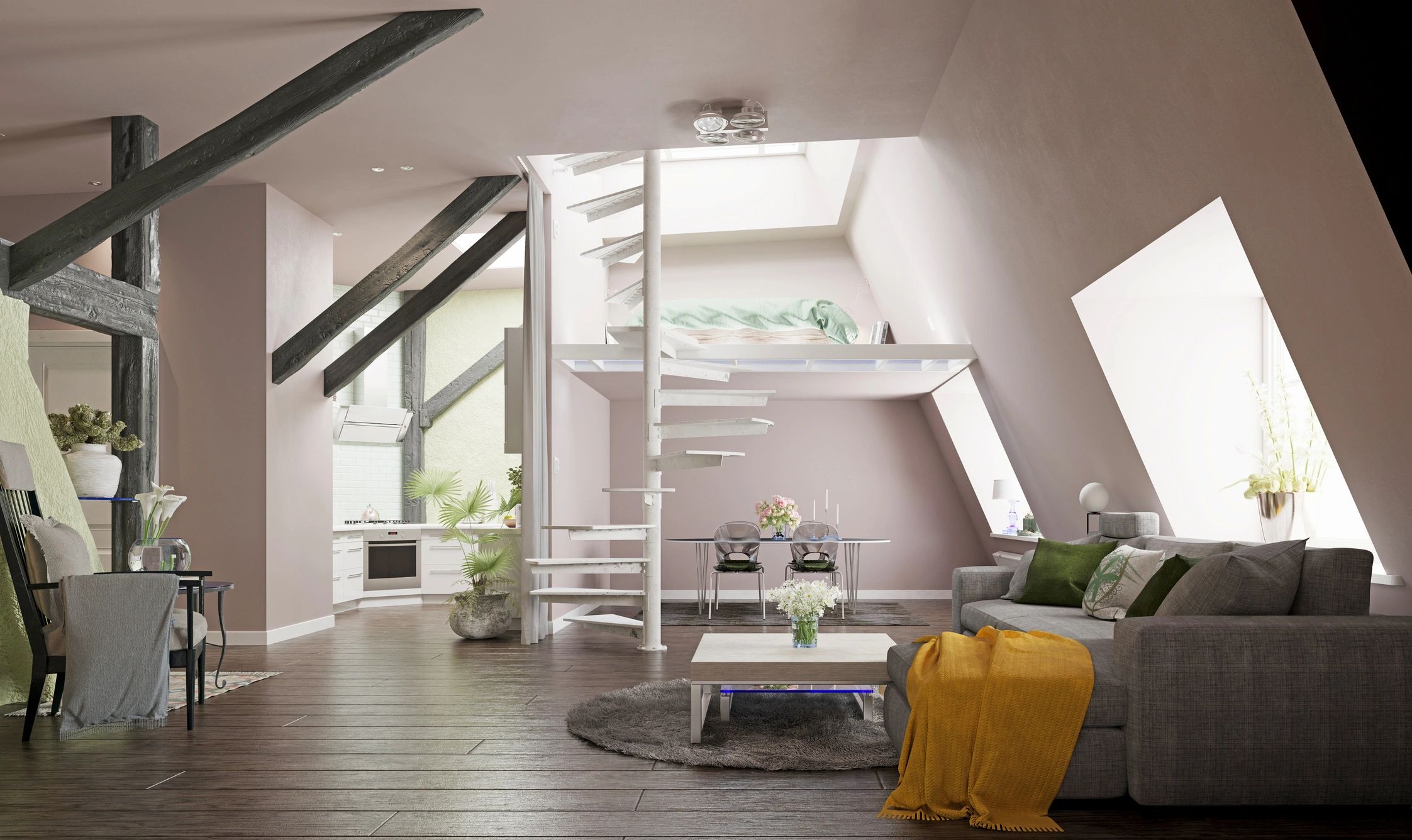 Modern loft interior used as testimonial avatar image